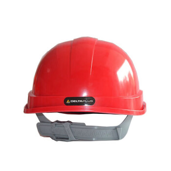 代尔塔（Deltaplus）102011 绝缘PP安全帽8点式内衬 建筑工地（不含下颌带） 红色 1顶