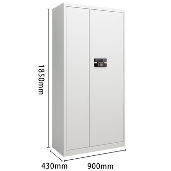 欧思泰保密柜密码文件柜铁皮柜涉密认证档案柜办公室资料凭证储物柜   通门电子密码锁