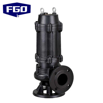 FGO 耐高温潜污泵 氟橡胶密封+高温轴承 耐80-100度 380V潜水泵 65WQR30-35-7.5kw
