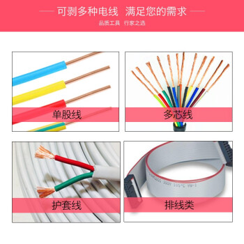 罗宾汉（RUBICON）RKY-665多功能自动剥线钳0.5-6.0mm²端子压线钳