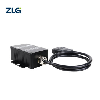 ZLG致远电子 车载CAN-bus数据记录终端多路可4G通信CANDTU系列 CANDTU-100R-mini（黑色）