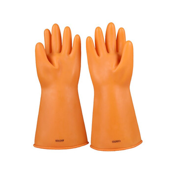 诚格(C&G)STROM  0级绝缘手套-280 乳胶手套电力配电房新能源耐高压电工用 带电作业电力手套安全防触电 5KV