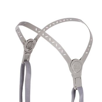 3m HF-52防尘面具防非油性颗粒物工业粉尘打磨硅胶半面罩3200升级版中号主体（无配件）定做