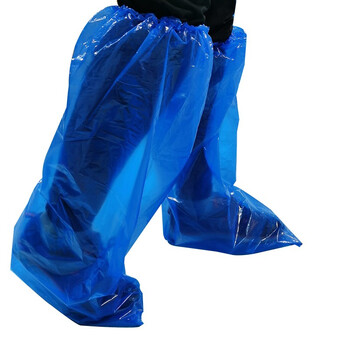 工者 一次性应急鞋套PE加厚20g一次性鞋套