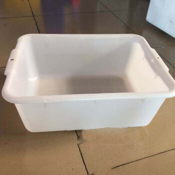 JN JIENBANGONG塑料水箱白盆加厚长方形水槽养鱼龟水盆白615*420*175mm
