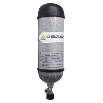 代尔塔（Deltaplus）106005 VESCBA01 正压式空气呼吸器6.8L 含硅橡胶全面罩 定做 1个