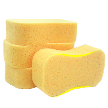 金诗洛 (3个)大号清洁海绵 汽车8字型洗车擦拭吸水清洁用品 珊瑚海绵23x12x6.2cm K214