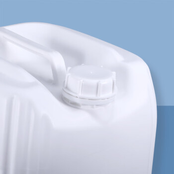 水杉20L乳白色特厚透气堆码桶密封化工塑料桶液体肥透气盖双氧水专用桶