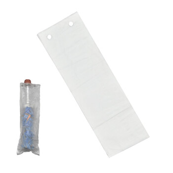 冰禹 BYB-167 加厚雨伞袋 自动伞袋机长柄伞袋 一次性雨伞套 2丝2000条 短款35*14cm