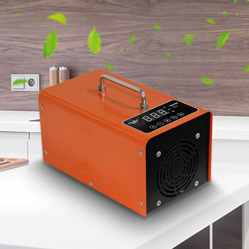 益美得 OZ381 食品加工厂负离子除异味空气净化机手提式臭氧机 红色款-臭氧量10g