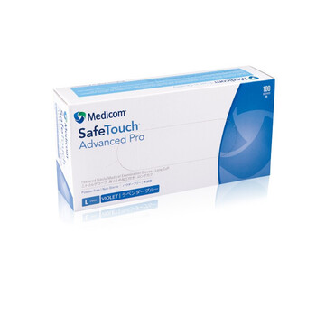 麦迪康 1131D 12寸一次性丁腈手套 防油耐酸碱手套 WXJ定制 100只/盒 L码