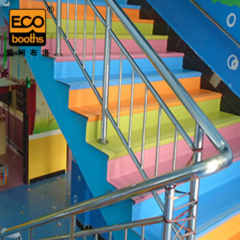 爱柯布洛 室内楼梯踏步防滑垫 幼儿园宾馆过道走廊楼梯垫长1m平面46cm立面4cm厚4mm111393