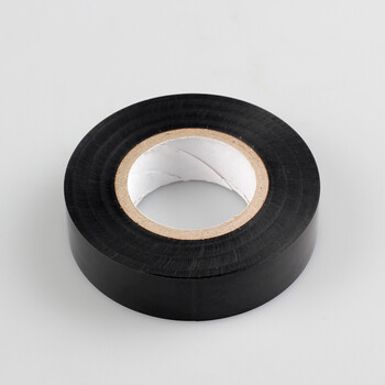 鸣固 防水电工胶布电气胶带 PVC绝缘胶带电胶布 约1.6cm*9.6m（黑色10个/一筒）WQ4013