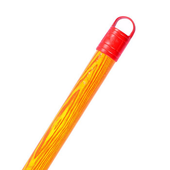 领象 木杆拖把棉线大堂老式墩布尘推拖布工厂物业吸水拖把 蓝白圆头