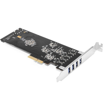 魔羯（MOGE）PCIEx4转4口USB3.0四口独立通道扩展卡 工业相机20Gbps高速传输MC2025