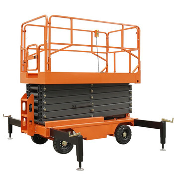 诺苏（LIFTYPE）电动升降高空平台车移动剪叉式电动升降机高空作业维修车载重500公斤升高10米【定制款】