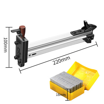 保拉(Paola) 线槽打钉器线槽钉枪(送400枚T钉) 线槽打钉器半自动水泥钉枪射钉枪打钉机手动钢钉枪6117