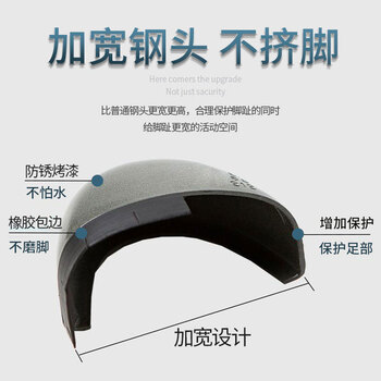 鞍琸宜 SAFETY JOGGER bestrun251钢头钢底防砸防刺穿防静电耐高温劳保鞋男安全鞋 黑色 41