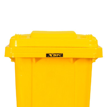 中典 医疗垃圾桶240C脚踏桶带盖黄色医疗废弃物垃圾箱诊所医院诊所专用脚踏大号240升锐器桶