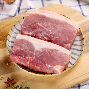 顺丰速运生鲜猪后腿肉鲜肉现杀黑猪肉土猪肉后腿猪肉5斤优选去皮去骨