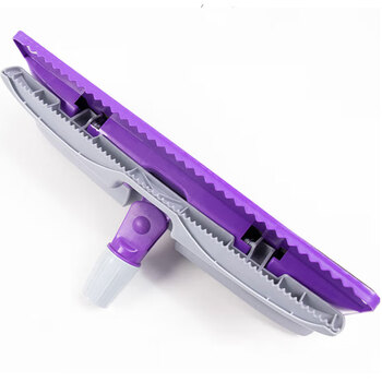 金诗洛  平板拖把 可旋转瓷砖地板拖地懒人拖布擦地干湿两用拖把 紫色  K501