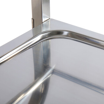 超宝（CHAOBAO）D-14C 不锈钢双层酒店餐车服务车 酒水车中号