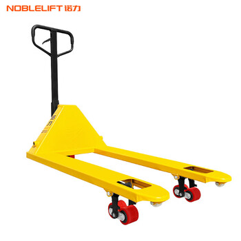 诺力（NOBLELIFT）叉车手动液压搬运车地牛托盘手拉车AC3吨外宽685叉长1220聚氨酯轮  1台