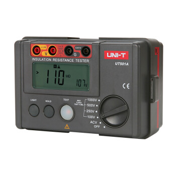 优利德（UNI-T）UT501A 绝缘电阻测试仪 高精度兆欧表电子摇表250V/500V/1000V