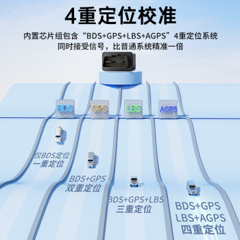 途强gps定位器追踪器5G车辆OBD微型定位神器车载防盗跟踪器