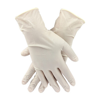 Ansell安思尔 4576无粉一次性橡胶手套实验乳胶清洁加厚手套100只/盒 奶白色L