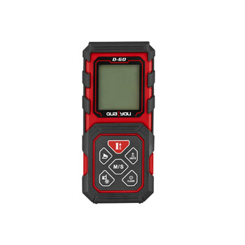 泉有（quanyou）60米激光测距仪 QY-1060高精度手持激光尺电子红外线测量尺距离仪器量房仪