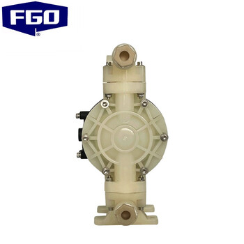 FGO 气动隔膜泵耐强腐蚀 氟塑料PVDF+F46特氟龙 DN25 1寸 3m³