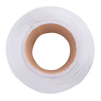 飞尔（FLYER）热熔打包带 PP半自动机用打包带1208型 货物包装带捆扎带 白色 10kg 带宽12×0.8mm【FLJD230】