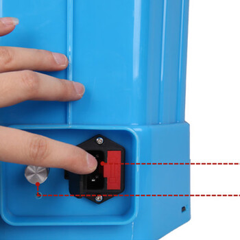  益美得 SX-MD16I 电动喷雾器农用打药机背负式喷药机喷水机充电喷雾器 16L标配