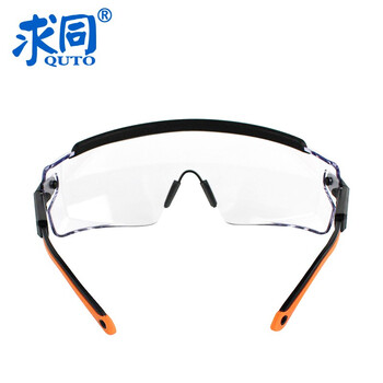 求同3012AF豪华款防雾护目镜 劳保防冲击风沙护目镜 工业防护眼镜 打磨劳保式骑行 透明