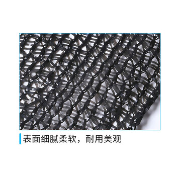 飞尔（FLYER）黑色盖土网 建筑工地防尘网 加密绿化网 四针 8×25m 8.2斤/卷