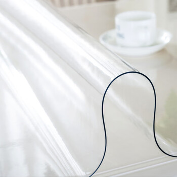 兰诗（LAUTEE）FH-1199-1 透明垫子防水防油PVC板   1.8m宽*10m长*厚3MM 