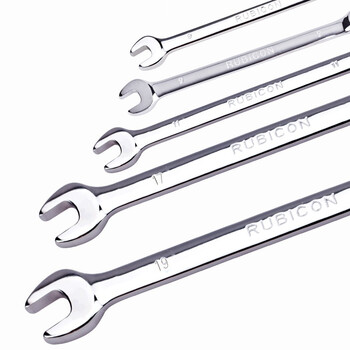 罗宾汉（RUBICON）美式梅开扳手RCW-317两用扳手套装 呆头扳手 叉口扳手 梅花扳手套装 17支装