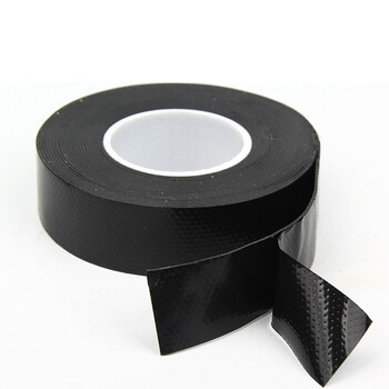 鸣固 电工自粘胶带 PVC绝缘胶带防水电工胶布电气胶带 约1.6cm*9.6m(黑色10个/筒)