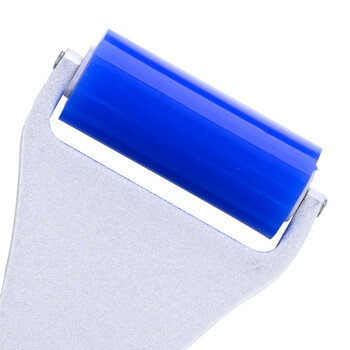 金诗洛 KSL064 防尘粘尘滚筒滚轮 除尘滚筒清洁硅胶粘尘 1.2寸平铝手柄3cm