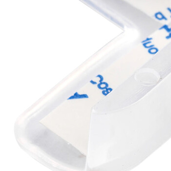 金诗洛 KSL122 透明防撞护角 安全防护桌角套 加厚防撞条 防磕碰护角 包角包边护角 L形款10个