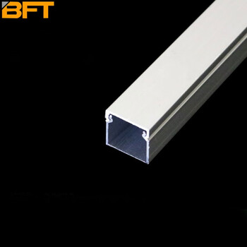 贝傅特 铝合金方线槽板 明装耐踩方形地面压线走线过线扣线槽 方形穿线板电线布线槽 地线槽 20*10