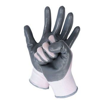 赛立特安全（SAFETY-INXS） N10500劳保手套  透气舒适丁腈涂层耐磨手套 8码 定做 12副