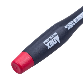 安力士牌（ANEX）进口精密螺丝刀 No.3450 一字起子 模型螺丝刀 1.8X50mm 一字