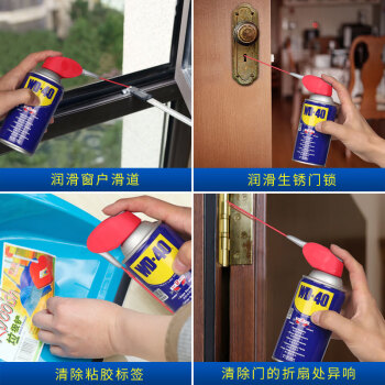 WD-40多用途金属养护剂/除锈油/机械防锈润滑剂/除湿/消除异响/伶俐喷灌 型号：86220SS 220ml 1瓶