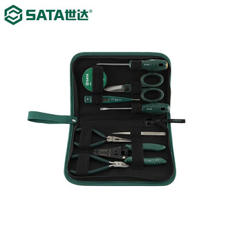 世达（SATA）03750 9件电子工具组套