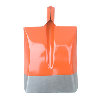 卫洋 120cm木柄铁锹铁锹泥锹工兵铲雪铲桔色平头 除草植树防汛抗洪抢险 1个装