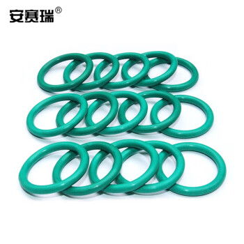 安赛瑞 氟胶o型圈密封圈  o型圈 FKM氟橡胶密封胶圈 绿色 外径31×3.5mm（100个装） 430490