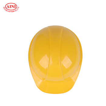 艾尼（AINI）慧缘ANB-5 单筋型ABS安全帽 黄色 一顶【国家电投定制】
