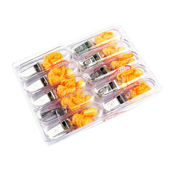 百舸 户外救生不锈钢求生哨 应急救生口哨训练野外安防装备口哨（10个装）